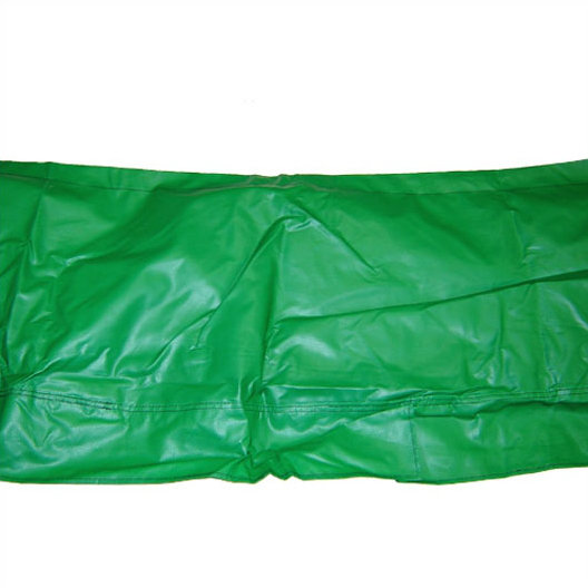Green Vinyl 15 ft Trampoline Safety Pad
