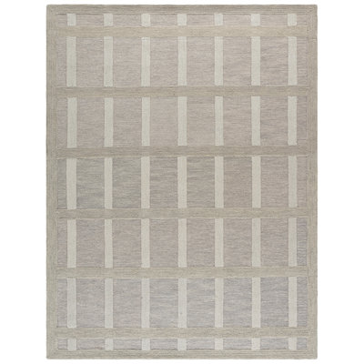 Hand Tufted Geometric Indoor Rug