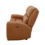 Canapé inclinable électrique en cuir Lark Manor ™ Cynita, bleu Chesapeake-1654396807