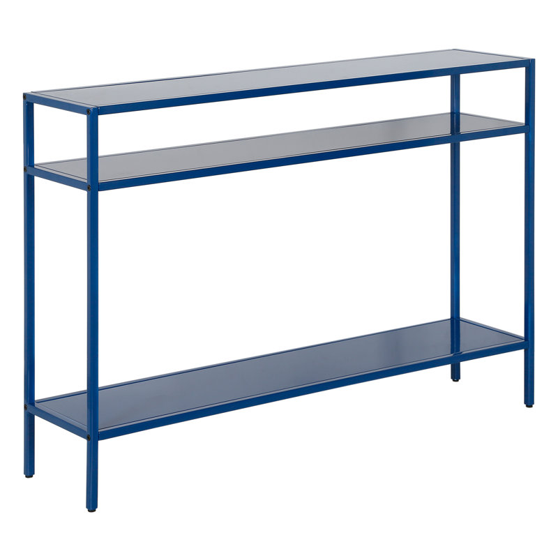 106.7cm Console Table, Mykonos Blue