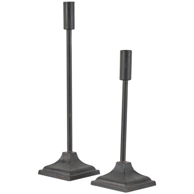 Laqueita 15.4'' H Iron Tabletop Candlestick