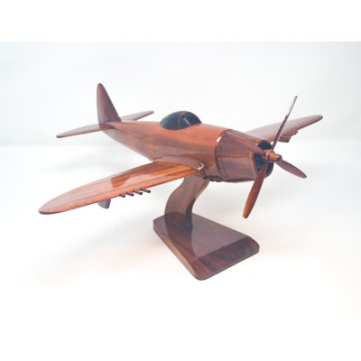 Shauvin, modèle en bois P-47 Thunderbolt