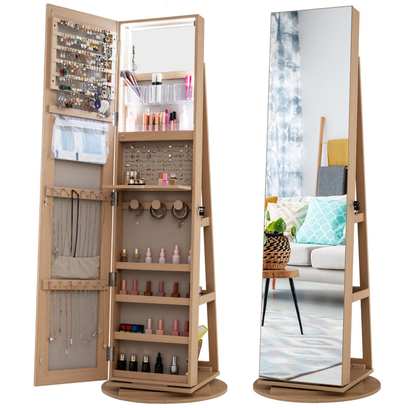 Freestanding Jewelry Armoire
