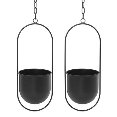 Kushi Handmade Metal Hanging Planter