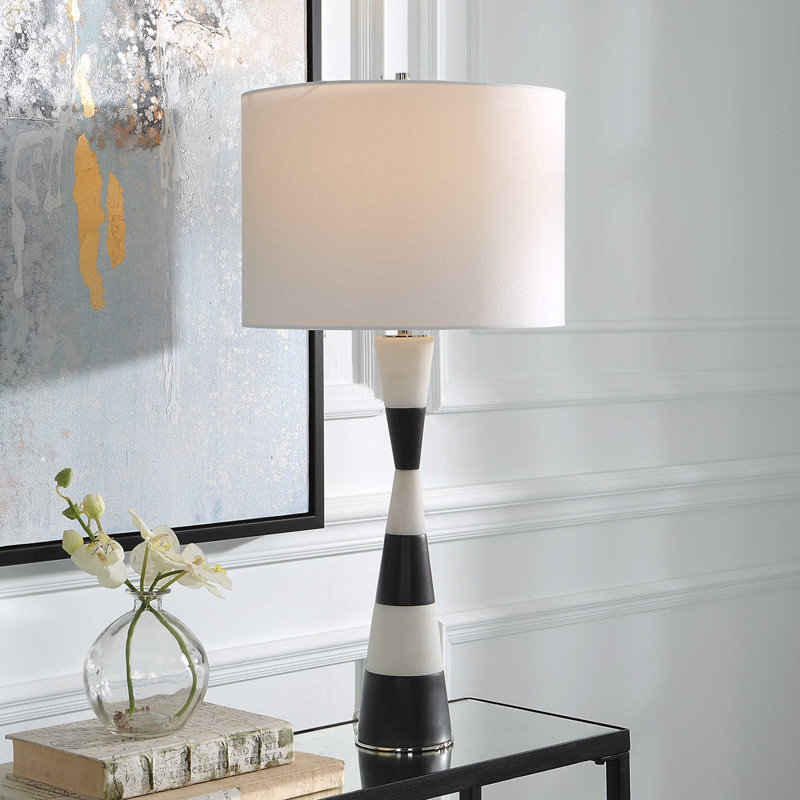 Lampe de table en pierre