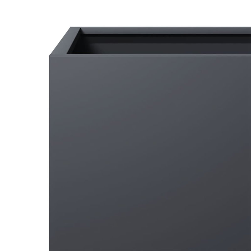 Planter Box, Anthracite, 40cm H x 40cm W x 40cm D
