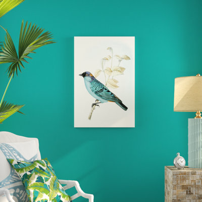 On Perch XII - Painting on Canvas