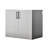 Metal Wall Mounted - Series, 32 In. W X 28 H 20 D, Metallic Gray, Gentle , Heat & Water , Strong Edge Banding Storage Cabinet Silent Robust Band