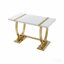Ensemble de 3 tables basses de style contemporain 1 table basse 1 table de bout 1 table basse avec base à tréteaux-1251993867