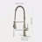 Kitchen Faucets Commercial Single Handle Single Lever Pull Down Sprayer Spring Kitchen Sink Faucet
