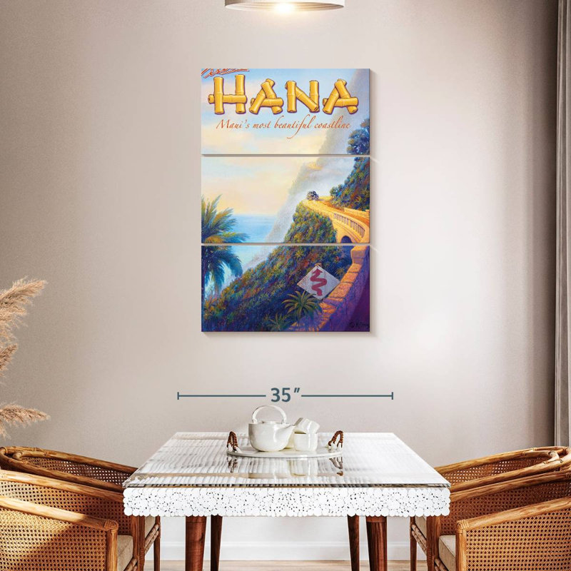 Nicci Visit Hana, 45" H x 28" W