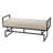 Damaj Linen Upholstered Bench