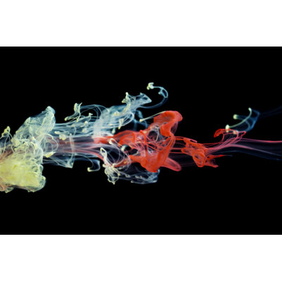 Ink In Water - Wrapped Canvas Painting