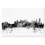 « calgary canada horizon », impression sur toile tendue encadrée-22538699