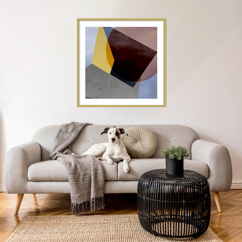 «Essentially Minimal II» par Sisa Jasper, impression sur bois encadrée, H 33 po x l 33 po
