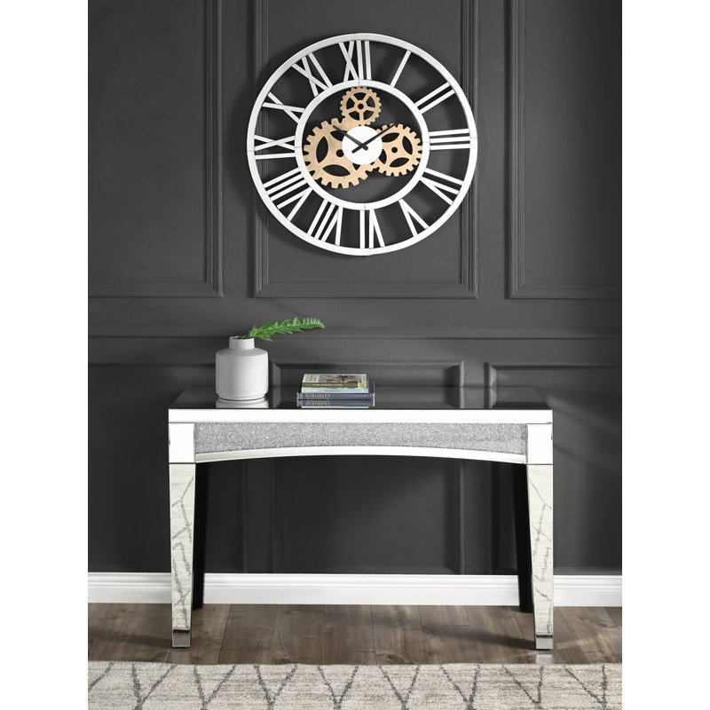 Horloge murale, miroir