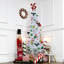 Lighted Artificial Fir Christmas Tree