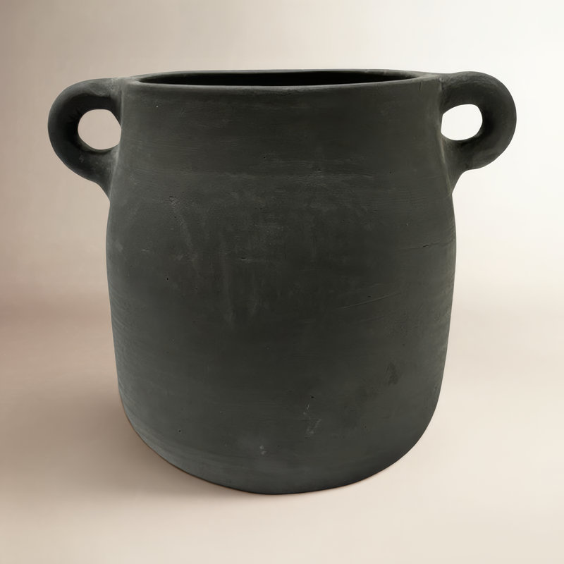 Ostara Terracotta Table Vase, White