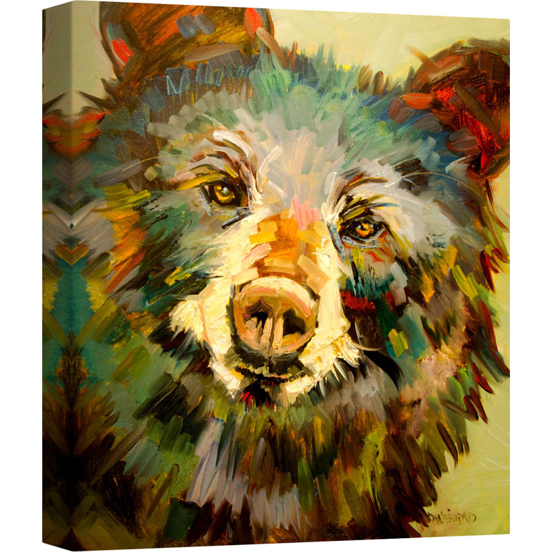 " Bruno Bear " Painting Print