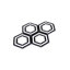 Interspace Natural Stone Honeycomb Marble Look Mosaic Wall Tile-1609017086