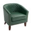 Edvardas 73.9 Cm Wide Tufted Barrel Chair-1994405246