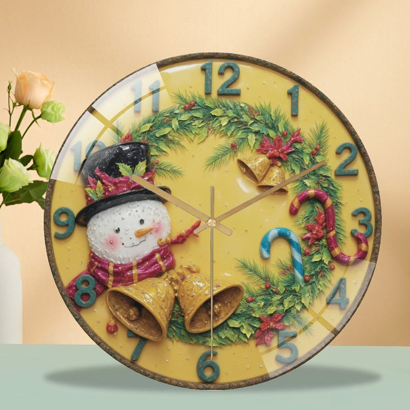 Horloge murale 12 po