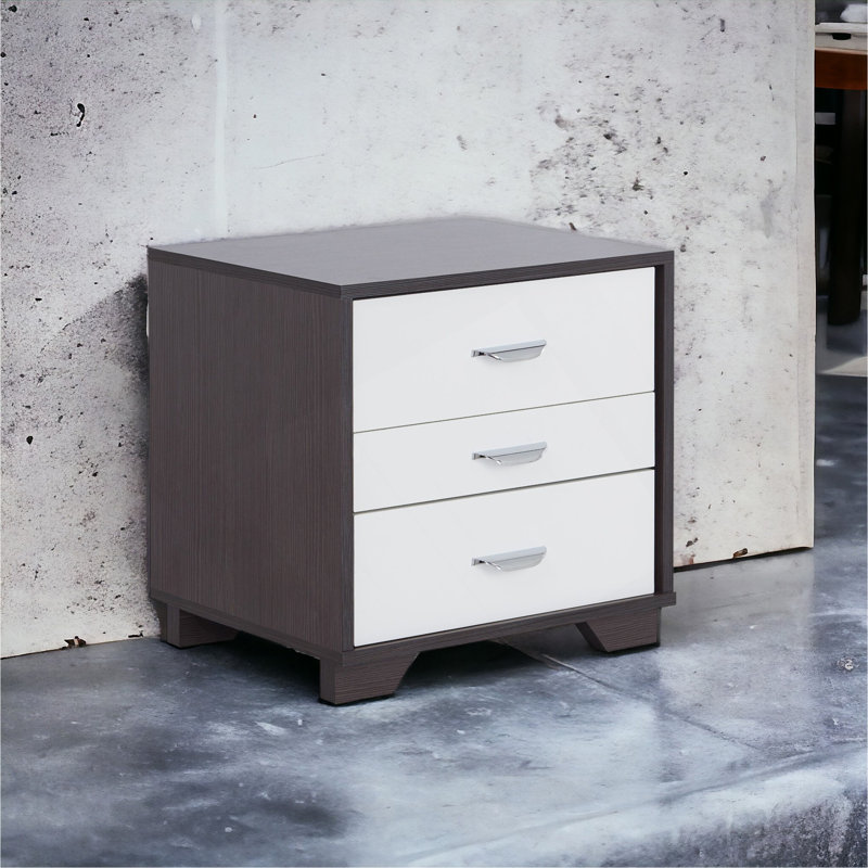 Chic Rectangular Accent Table With Multiple Drawers For Stylish Storage