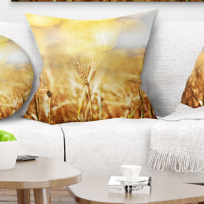 Coussin Brown, 16 po x 1 po, Carré