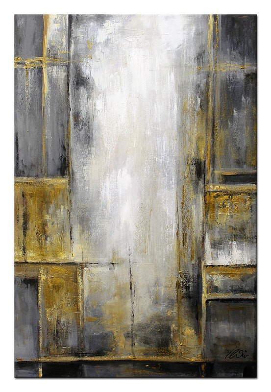 Abstraction - Wrapped Canvas Painting