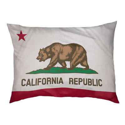 Coussin de concepteur california flag Burien