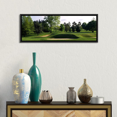 " Sand Traps On A Golf Course, Baltimore Country Club, Baltimore, Maryland " by Panoramic Images