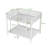 Metal Bunk Bed With Guardrails And Ladder-290090640-290090642