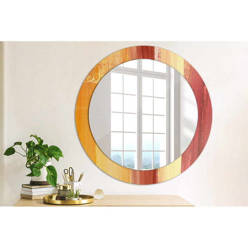Huldar Glass Flat Wall Mirror