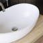 Lavabo vasque de salle de bain à surface solide 24 po Chloe-139216218