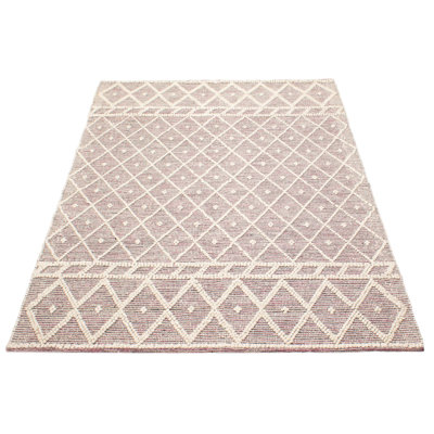 Sienna Dark Pink Rug 6'2" x 8'10"