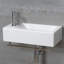 Robinet pour salle de bain à poignée simple en acier inoxydable avec drain escamotable Whitehaus-34853879