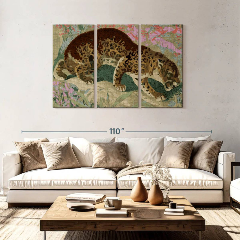Brampt Concrete Jungle Cat I, 48" H x 74" W
