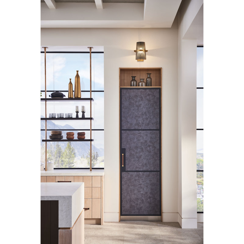 Monogram Premium Column Pair: 30" W Freezer Column + 30" W Refrigerator Column, Panel Ready, Yes, Statement, Stainless Steel