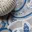 Tapis intérieur / extérieur gris clair / bleu Asgard-431490479