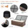 Aun 7 - Person Patio Conversation Sets with Cushions