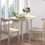 Petite table de cuisine, table rabattable à abattants pour petits espaces, table de salle à manger pliante ronde