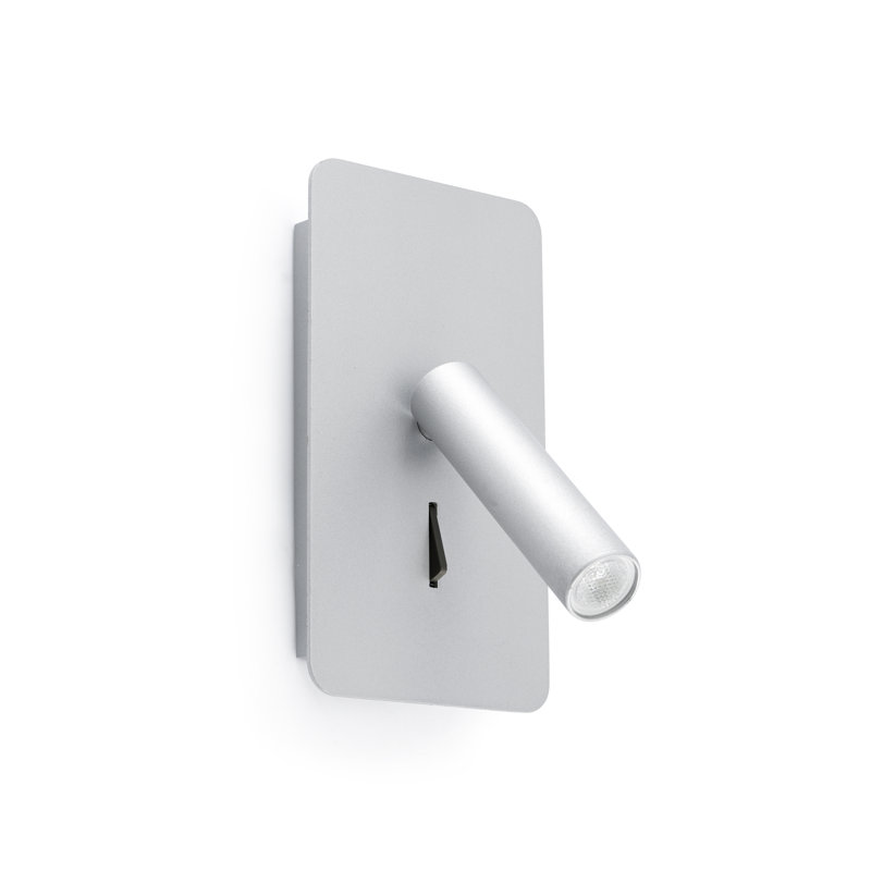 Gunn LED Spotlight, Silver Grey