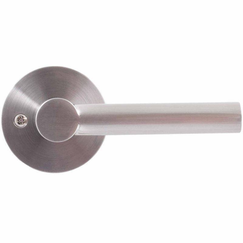 Poignée de porte avec Zurich, Nickel satiné