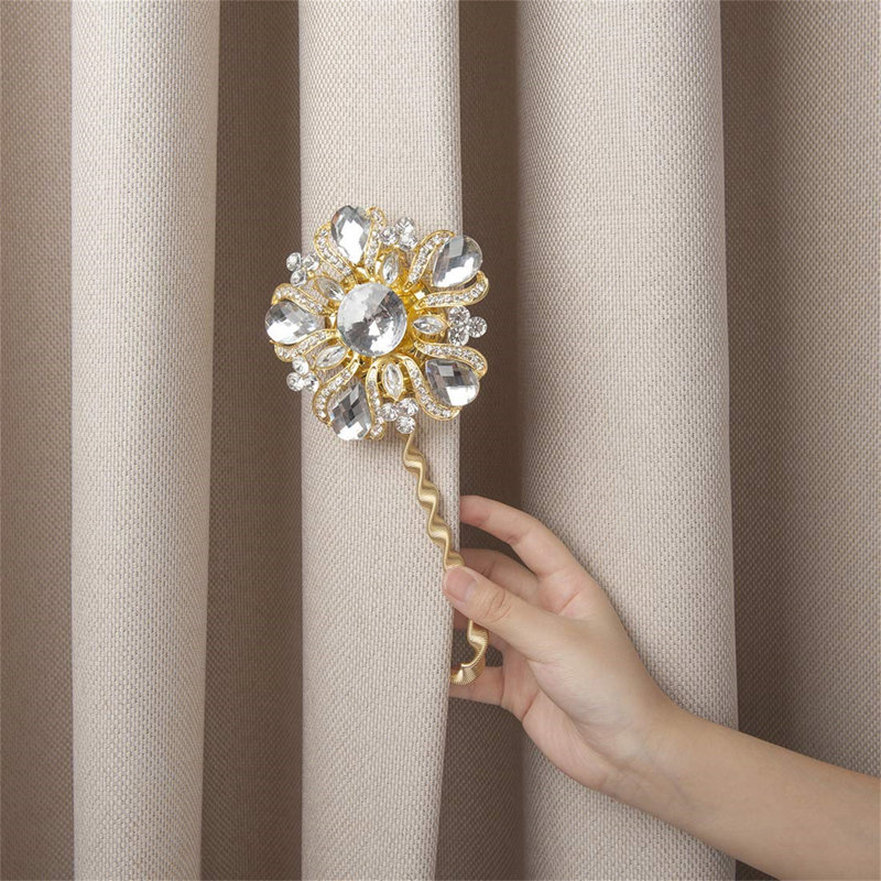 Aydiner Gold Resin Curtain Holdback/Tieback