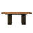 Delina  Walnut Dining Table