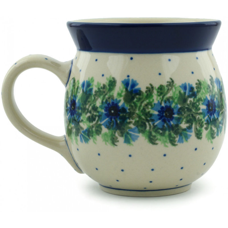 Grande tasse à bulles en grès poli 16 oz