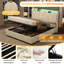 Upholstered Bed Frame With Hydraulic Storage-2017788455-2044331549