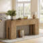 Console de 71 po pour le vestibule, long canapé derrière le canapé-115612889