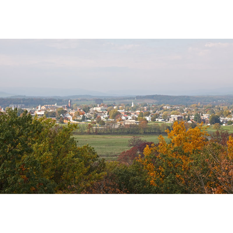 Gettysburg In Autumn - Wrapped Canvas Print, 30cm H x 46cm W x 3.8cm D