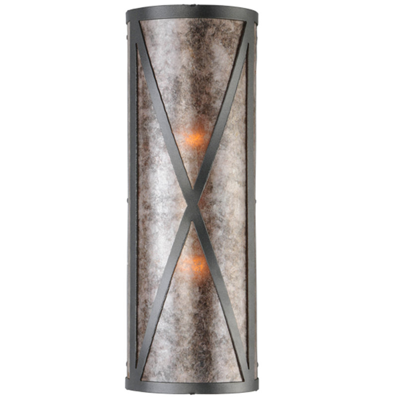 Saltire 2 - Light Flush Mounted Sconce
